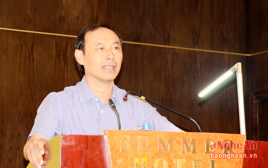 Thứ trưởng Lê Đình Thọ phát biểu tại hội thảo